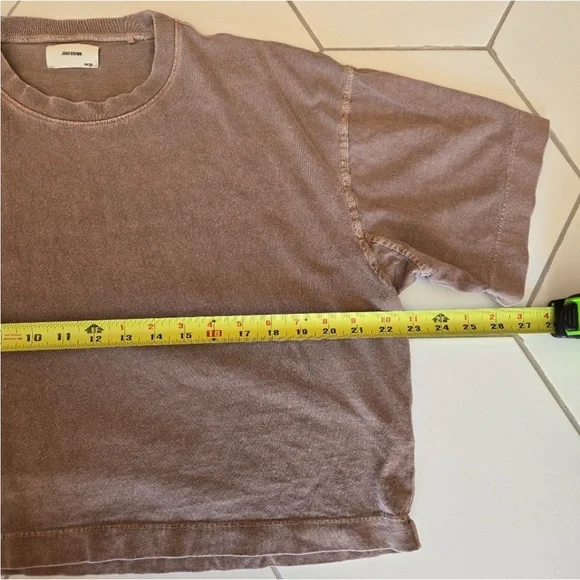 Joah Brown Relaxed Fit Brown Tee - Picture 4 of 6